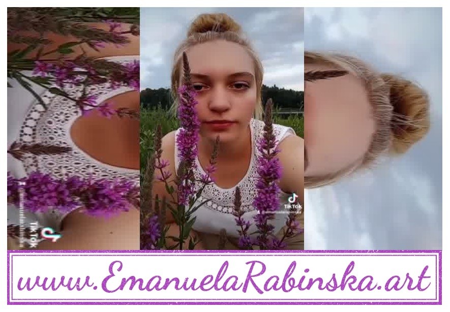 Called angel wokalistka Emanuela Rabińska na zdjęciu do wideoklipu
