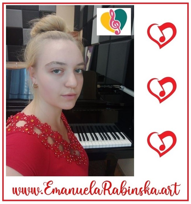 Emanuela Rabinska - Klavierspielerin, Komponistin, Sängerin, Songwriterin.